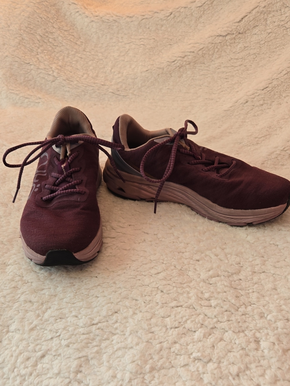 Ryka Maroon and Pink Training Sneakers